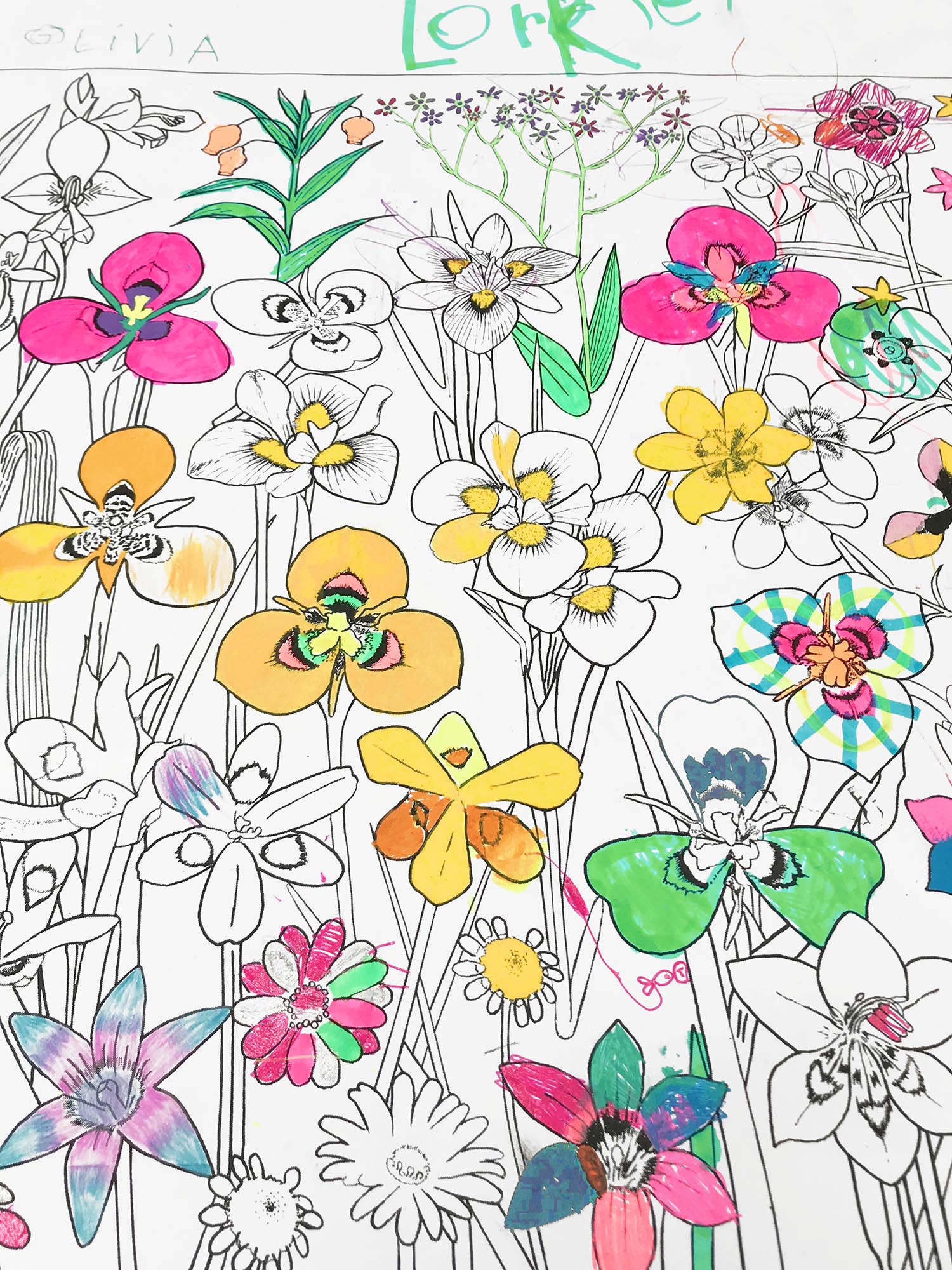 6MyFavColour Wildest Flowers poster6